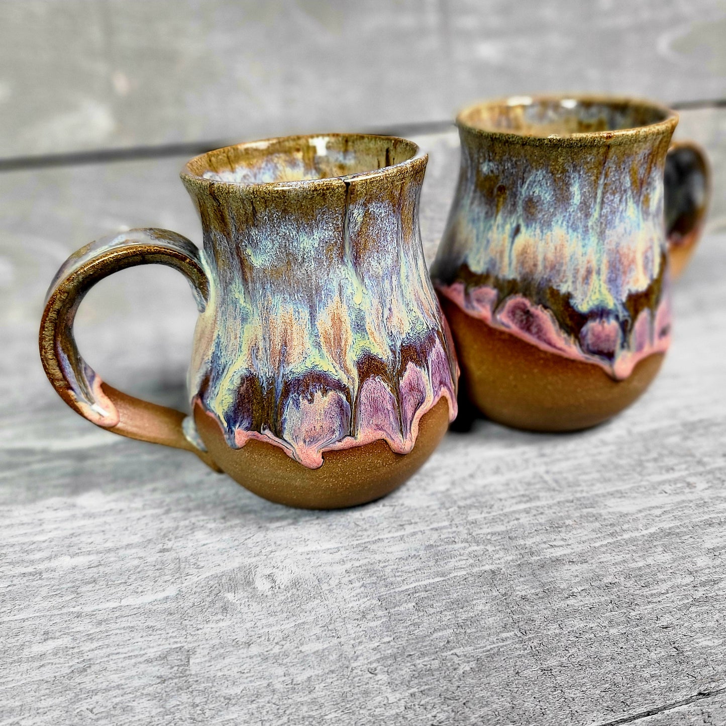Handmade Ceramic multi colored