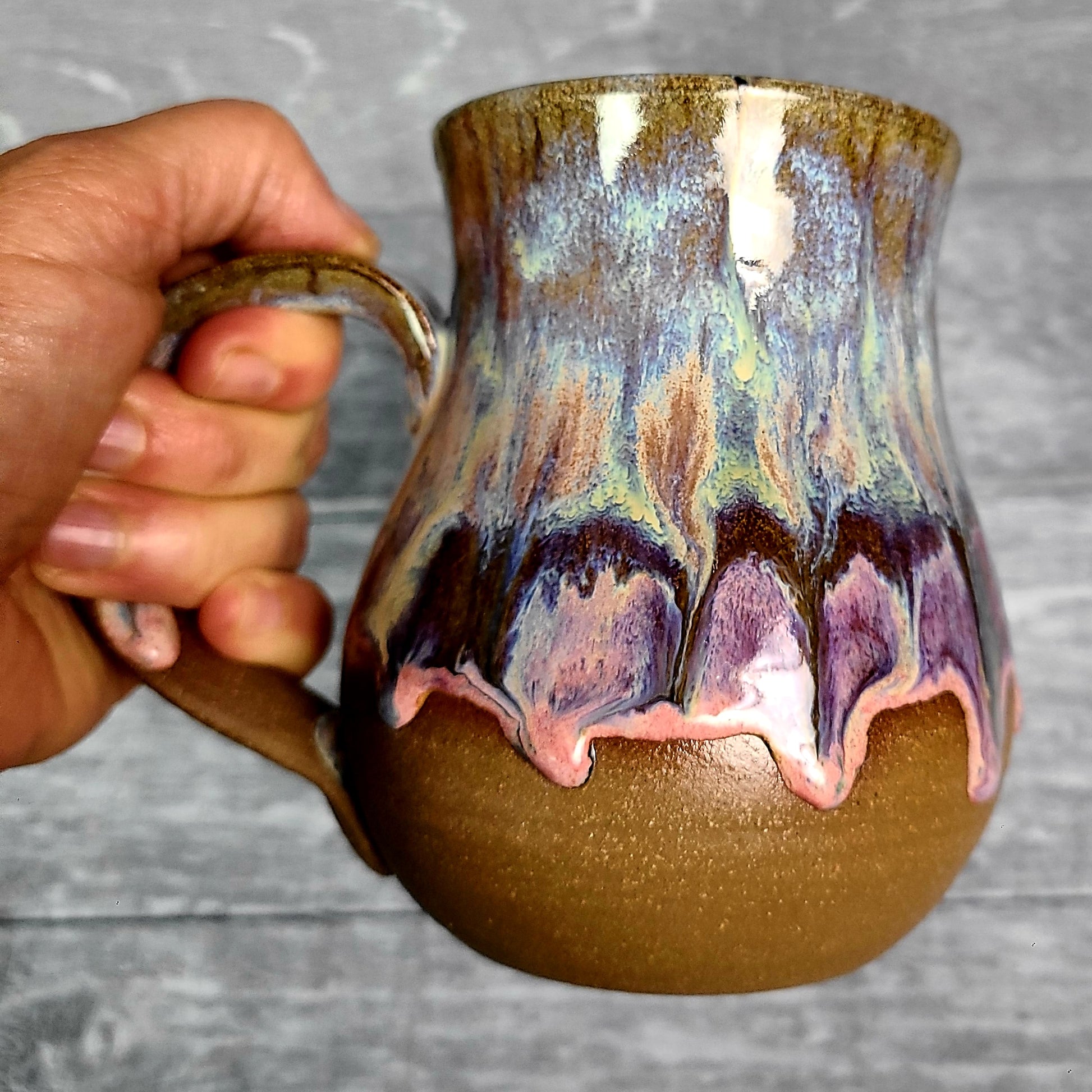 handmade ceramic multi colors