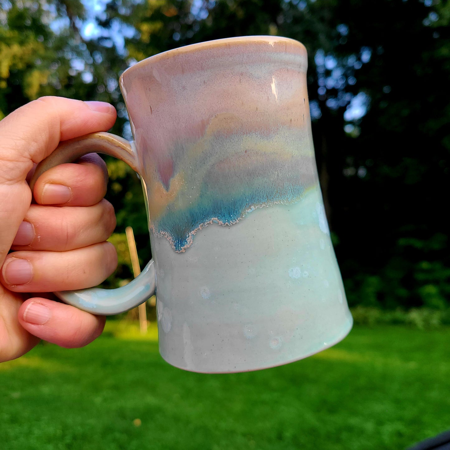 Handmade Ceramic Pastel Mug