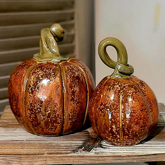 Copper Green pumpkins