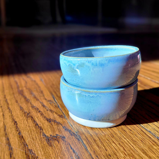 Handmade Pairs of Snack Bowls